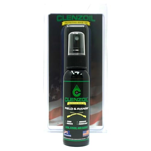 Clenzoil Field & Range Fine Mist Sprayer - CLP Gun Lubricant - Premium Firearm Maintenance - Rust Preventative - 2 oz Fine Mist Sprayer