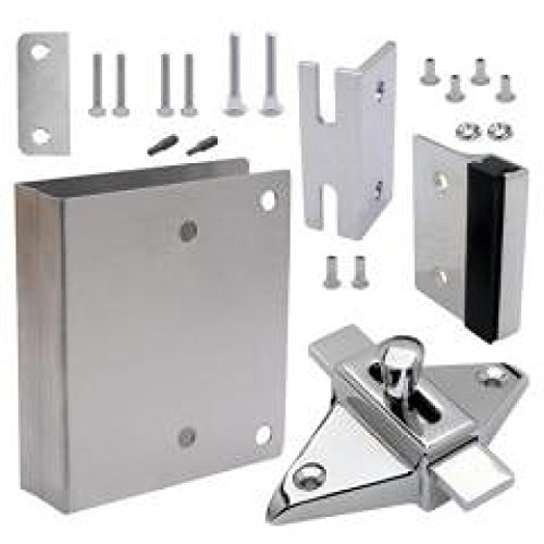 Bathroom Partition Door "Fix-It-Kit" Converts Concealed to Slide Latch Operation, 111549