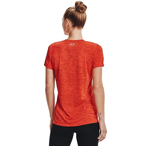 Image of Under Armour Womens Tech V-Neck Twist Short-Sleeve T-Shirt