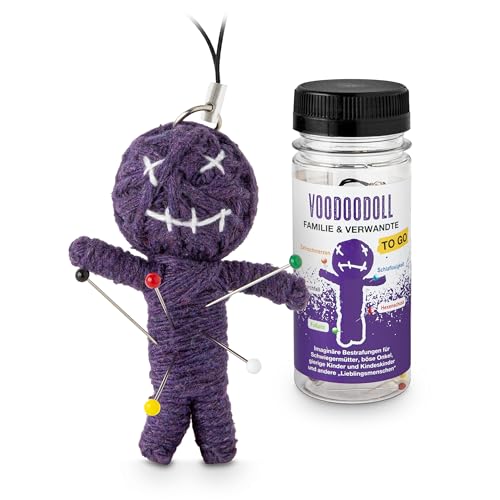 Voodoo Doll in Dose +++ LUSTIG von modern times +++ DIE BUCKLIGE VERWANDTSCHAFT - VOODOO-DOLL +++ I LOVE GIFTS