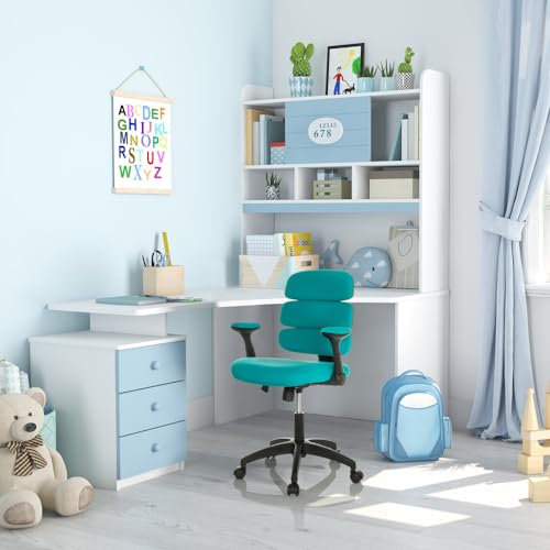 HJH Office sedia girevole per bambini KID ERGOLINO...