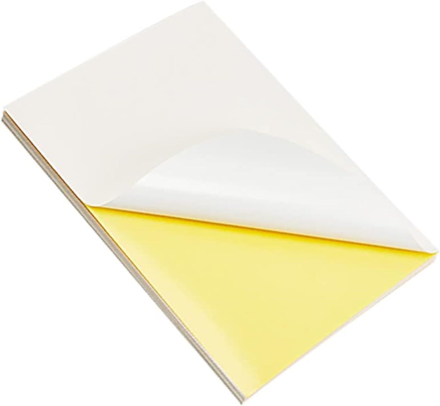 A4 Shipping Printer Labels 100 Sheets, Self Adhesive Glossy Sticker Printer Paper for Laser and Dot Matrix Printers, Shipping Labels, DIY Projects&Barcodes (Laser and Dot Matrix Printers)