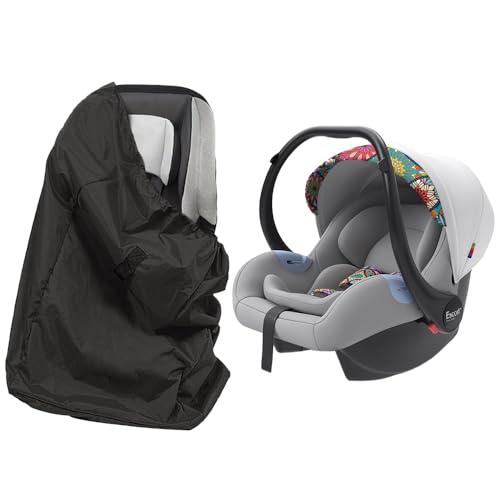 Car Seat Travel Bag for Baby Carrier Car Seat Travel Bag for Air Travel Airplane Gate Check in & Identification Waterproof Stoller Cover Bag 85 x 43 x 43 cm Black Travel Bag for Baby Car Seat