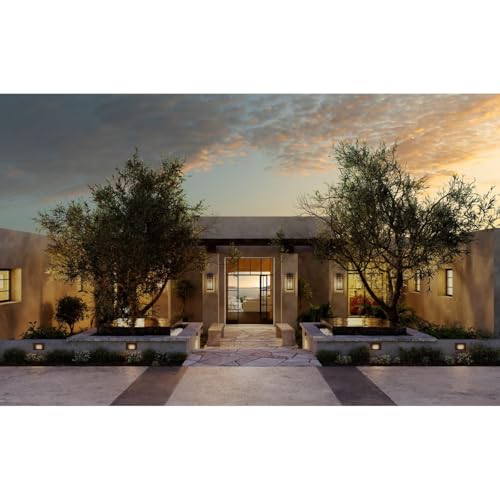 Progress Lighting Boxwood Collection 1-Light Clear Seeded Glass Craftsman Outdoor Large Wall Lantern Light Antique Bronze, 16.50x9.00x9.00 by Progress Lighting - Image 3