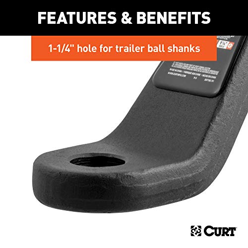 CURT 45456 Hitch Ball Mount - Image 8