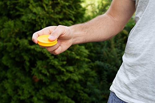 Dreheumel Mini-Frisbee - Die kleine Frisbee Wurfscheibe mit bis zu 60 Metern Wurfweite - Das perfekte Outdoor Spielzeug für den Sommer - Made in Germany
