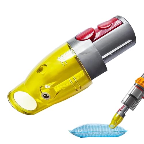 LQGTQO Accesorios para Dyson Aspirador, Adaptador para Bolsas de Aspiradora, para Dyson V7 V8 V10 V11 V12 V15 Aspiradora, para Limpieza en Espacios Estrechos y Oscuros