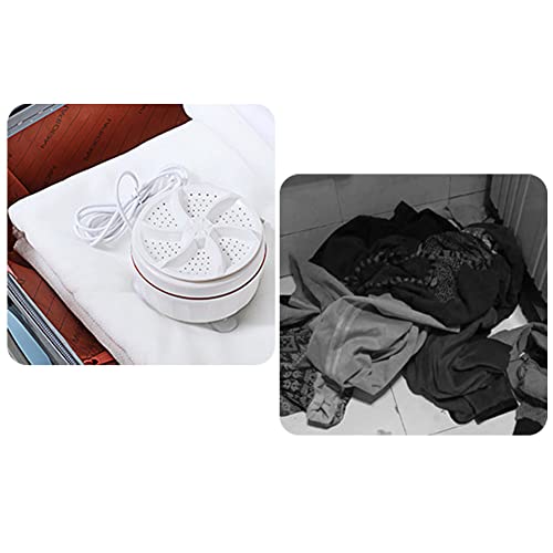 Fronhen Portable Mini Washing Machine,Turbine Washing Machine Mini Washing With Usb For Travel, Home, Business, College Room,Apartment #TOP4