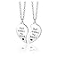 Set of 2pcs Not Sisters by Blood But Sisters by Heart