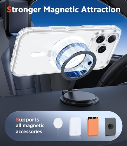 FNTCASE for iPhone 17 Pro-Max Case Compatible with Magsafe Clear Phonecase — view 2