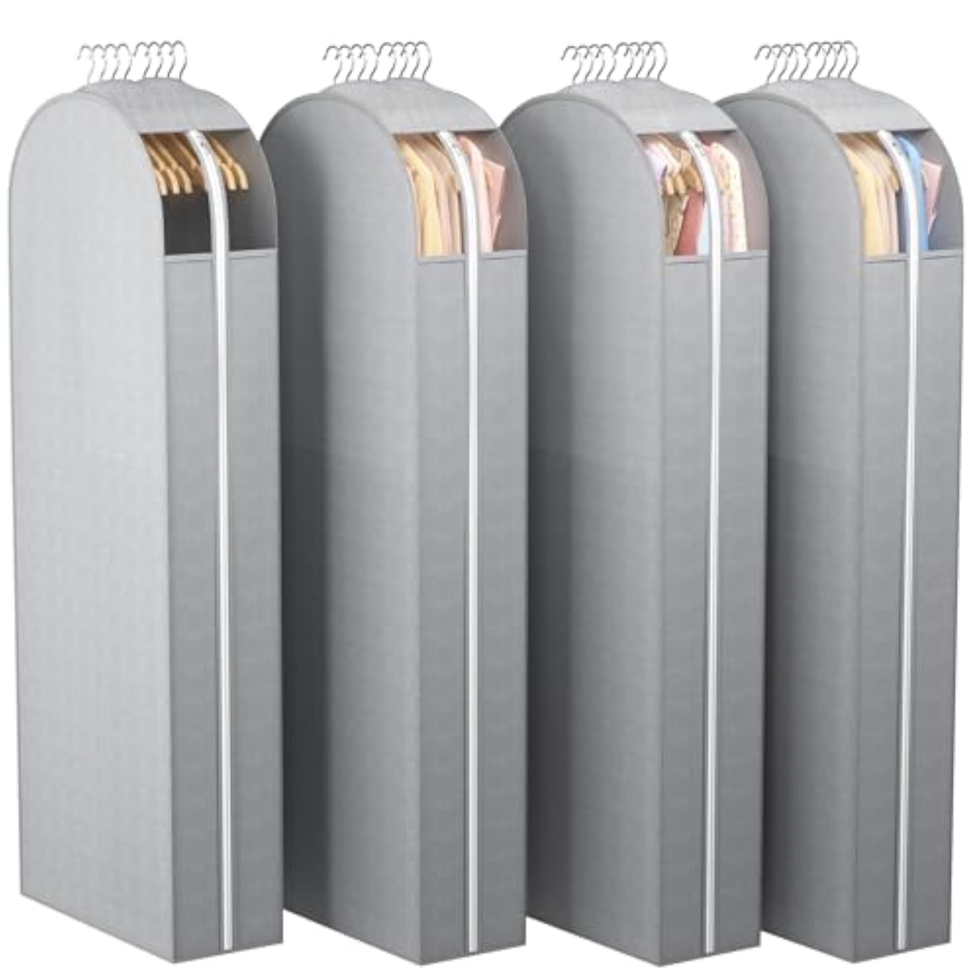 10" Gusseted Garment Bags for Hanging Clothes