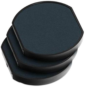 Ideal 310R Stamp Replacement Pads - 3 Pack - Black Ink