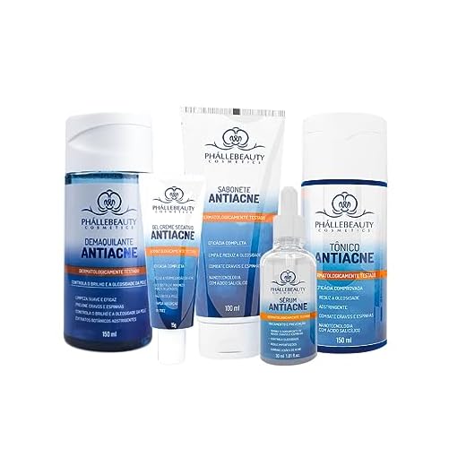 kit 5 Produtos Phállebeauty Antiacne