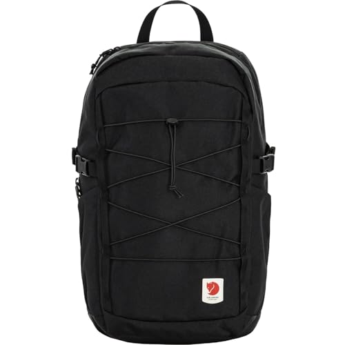 Fjällräven zaino per il tempo libero con scomparto per laptop Skule 24 Backpack Black nero
