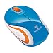 Produktbild Logitech M187 Ultramobile Kabellose Maus, 2.4 GHz Verbindung via Nano-USB-Empfänger, 1000 DPI Sensor, Kompaktes Design, 3 Tasten, PC/Mac - Blau