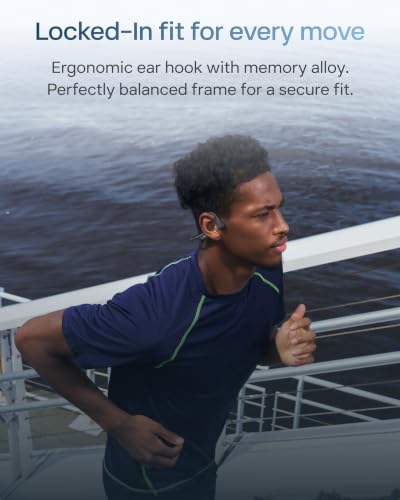 Image of SHOKZ OpenRun Air 2 Mini Bone Conduction Open-Ear Bluetooth Headphone，Black