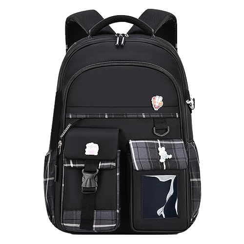 Sac à dos de dessin animé pour étudiante avec dossier aéré
