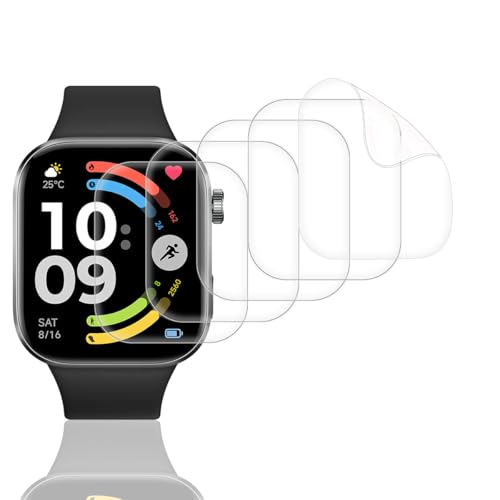 �y5���Z�b�g�z �p Redmi Watch 6 �ی�t�B���� �ی�J�o�[ �Ή� �V���I�~ �X�}�[�g�E�H�b�` Redmi Watch 6 �t�B���� �P�[�X TPU�� �J�o�[ 24���Ԏ����C���Z�p �Ή� RedmiWatch6 �t���ی�t�B���� �����ߗ� �S��