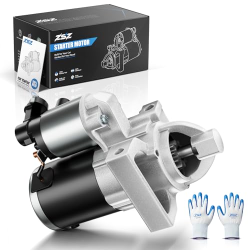 ZSZ NEW 10910N Motor de Arranque Compatible Chevy Silverado Tahoe Suburban 2014-2018, Cadillac Escalade 2015-2017 V8 6.2L, 12V 1.7KW Starter OE#: 12655055 M000T24072 miniatura 1