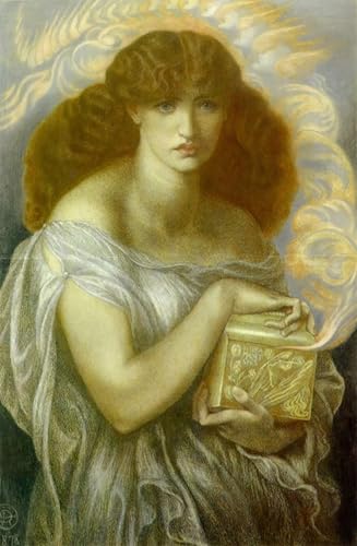 Affiche Toile Dante Gabriel Rossetti pour habiller un mur vide Grand Format 60x90