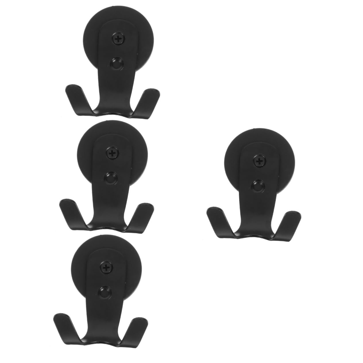 Patères magnétiques robustes et crochets magnétiques fer noir
