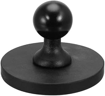 arkon arkon 65mm diameter round heavy duty magnetic base with 25mm 1 inch ball black retail sp1420mag25