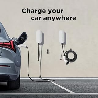 Wallbox 7.4kW Type 2 Station de Recharge Domestique pour véhicules électriques Monophasé Câble 6M Utilisation extérieure et intérieure