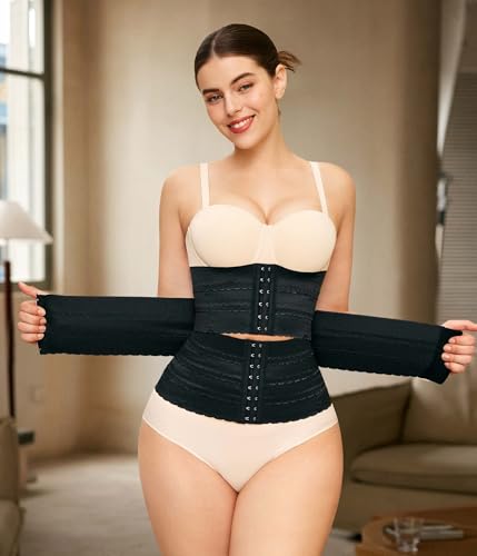 LODAY Segmented Waist Trainer for Women Corset Shapewear Waist Cincher Tummy Control Faja Body Shaper4