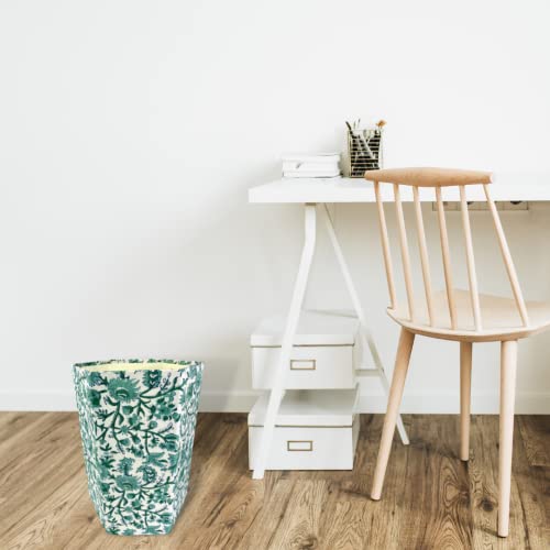 Waste Basket | Decorative Small Waste Basket | Cute Bedroom Trash Can | Colorful Trash Can (Vines) #TOP3