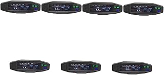 FAVOMOTO 7Pcs Velocímetro Odômetro Digital Carburador Medidor De Motocicleta Velocímetro Odômetro De Motocicleta Abs Preto Motocicleta Lcd Velocímetro Digital Motocicleta Velocímetro