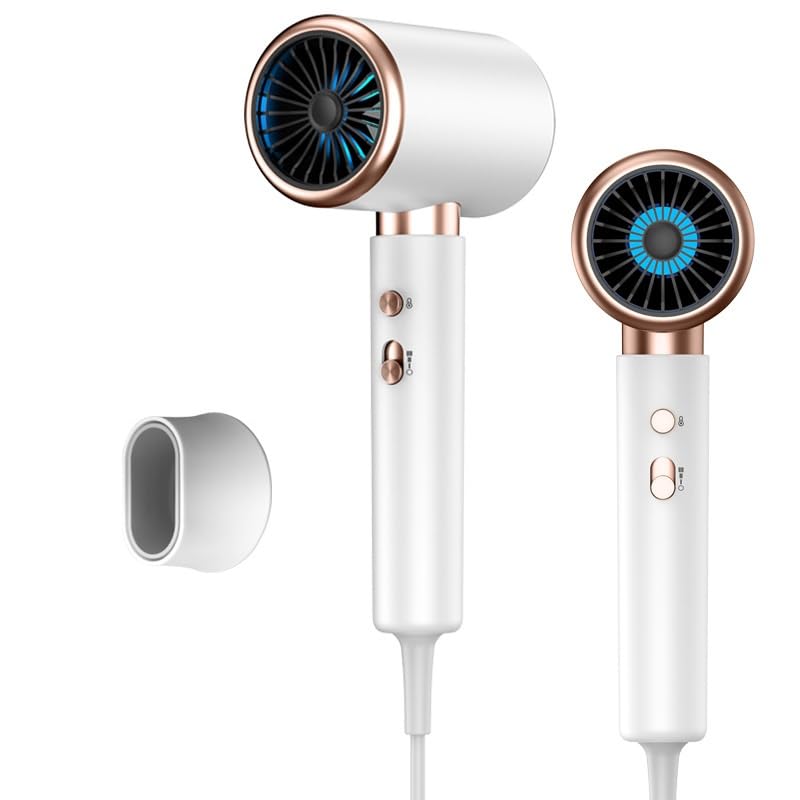 Professional 2000W Ceramic Ionic Hair Dryer – Fast Drying & Damage-Free Blow Dryer for Salon-Quality Styling & Curly/Thick Hair