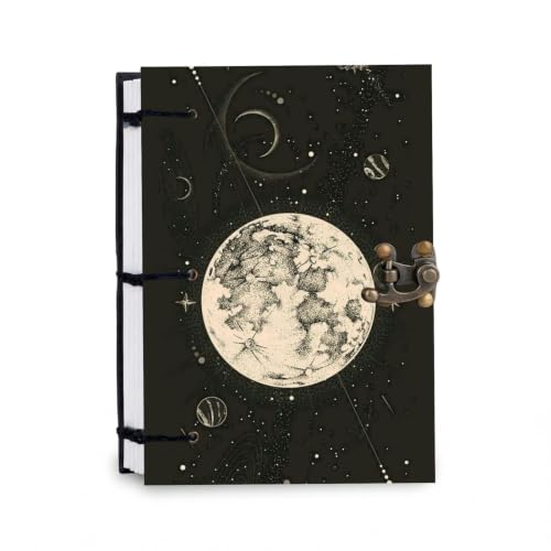 NIZAM HANDICRAFT Store NIZAM HANDICRAFT Moon Phase Journal Premium A5 - Image 5