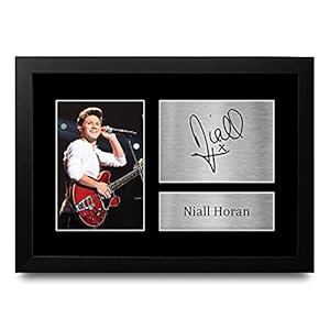 HWC Trading FR Niall Horan Gift Getekend A4 Ontworpen Printed Autograph One Direction Gifts Print Display Picture…