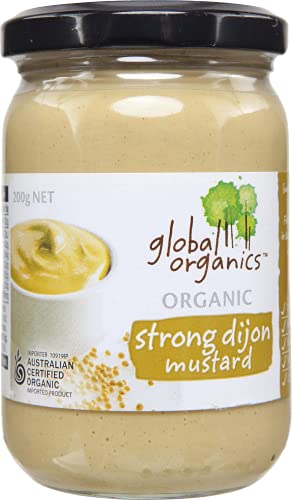 Global Organics Strong Dijon Mustard 200 g