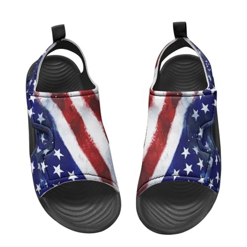 Kids Sandals Boys Summer Sport Hiking Sandals Leather Toddler Beach Water Shoes for Girls Capybara Slippers