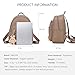 BAGOK Mini Leather Backpack Purse for Women, Small Backpack Purse with Cartoon Charm, Cute Fashion Bag for Girls & Teens