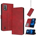 QiongniAN Coque en Cuir Compatible avec Nokia C210,Compatible avec Nokia C210 Étui pour téléphone à clapet Coque Red QiongniAN Coque en Cuir Compatible avec Nokia C210,Compatible avec Nokia C210 Étui pour téléphone à clapet Coque Red