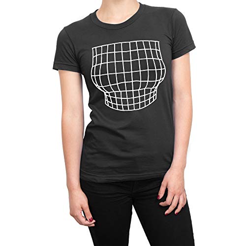 T-shirt illusion d'optique poitrine idée cadeau humoristique pour anniversaire et EVJF