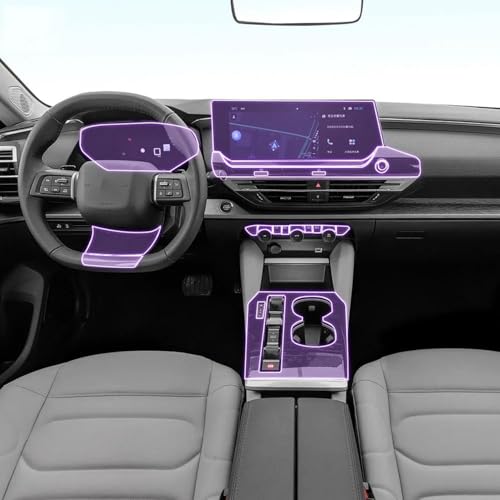 Film intérieur en TPU Citroën C5X : écran tactile sans traces