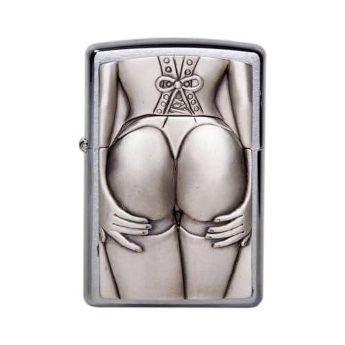 Zippo 1300116 Feuerzeug Stocking Girl Trick Emblem