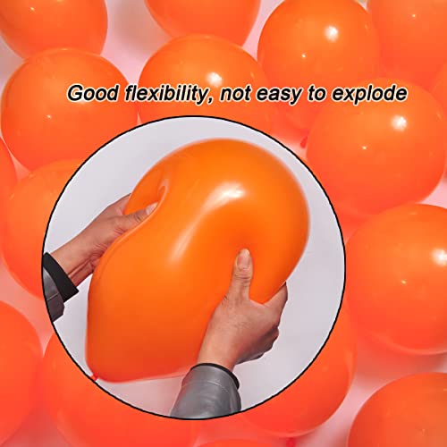Image of 300 Pack Orange Balloons 12 inch Orange Latex Party Balloon Bulk for Various Party Events Decorations