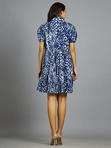 Image of Ravaiyaa - Attitude is everything Womens Soft Crepe Silk Casual Dress Summer Floral Printed Dress Ladies Tank Midi Sundress