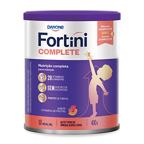 Danone Nutricia Suplemento Infantil Fortini Complete Vitamina De Frutas 400G
