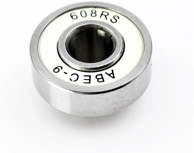 8pcs 608 2RS 608RS Ball Bearing 8 * 22 * 7mm Longboard Roller Skateboard Wheel Integrated Built in Spacers Bearings