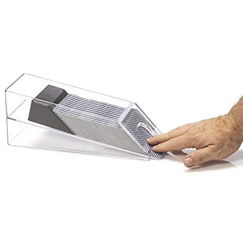 Brybelly Blackjack Shoe Collection|Clear Casino Grade Acrylic For Standard Size Poker Deck| Shoe Only - 6 Deck Size #TOP2