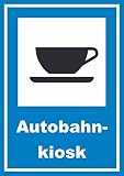 HB-Druck Autobahnkiosk Schild A2 (420x594mm)