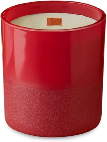 Root Candles Velas perfumadas navideñas de edición limitada, vela de mecha de madera hecha a mano, 8 onzas, arándano clásico