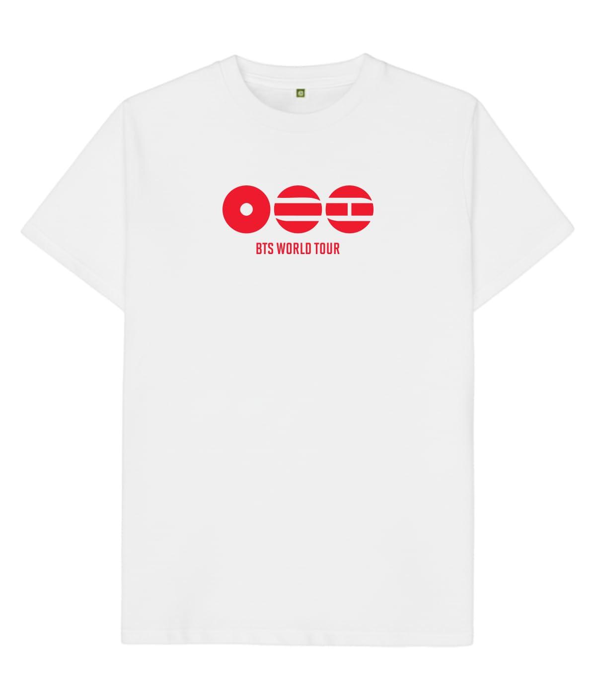 BTS Arirang World Tour K-Pop White Regular Fit Crew Neck Breathable Cotton Graphic Printed T Shirt for Men & Women