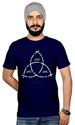 WorkshopGraphic Printed T-Shirt for Men & Women | Dark- Connect Dots Beyond Imagination Tees | Dark Netflix adam Eva Web Series Funny Quotes Tshirt