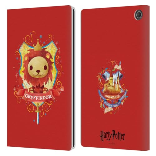 Étui Portefeuille Harry Potter Gryffindor en Cuir pour Amazon Fire Max 11 2023